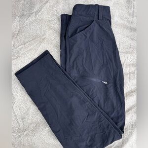 Alaskan Hardgear Women’s Size 4 Outdoor Hiking Pants Black Straight Leg Pockets